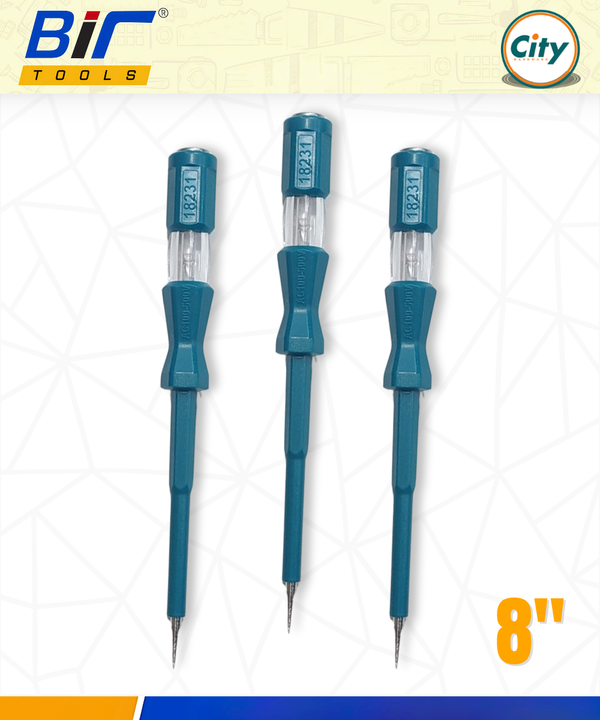 ৩ পিস হেভি ডিউটি টেস্টার ৮ ইঞ্চি টেস্ট পেন্সিল এসি ১০০-৫০০ ভোল্ট সাপোর্ট