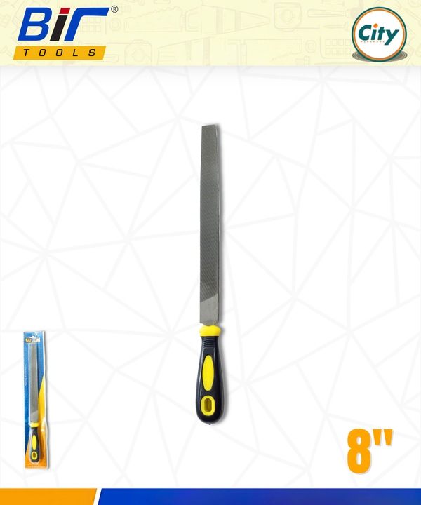 ৮ ইঞ্চি ফ্ল্যাট ফাইল আয়রন রাস্প স্টিল ফাইল শার্পিংয়ের জন্য ফ্ল্যাট মেটাল ফাইলিং একাধিক উদ্দেশ্যে ব্যবহারের হাত সরঞ্জাম