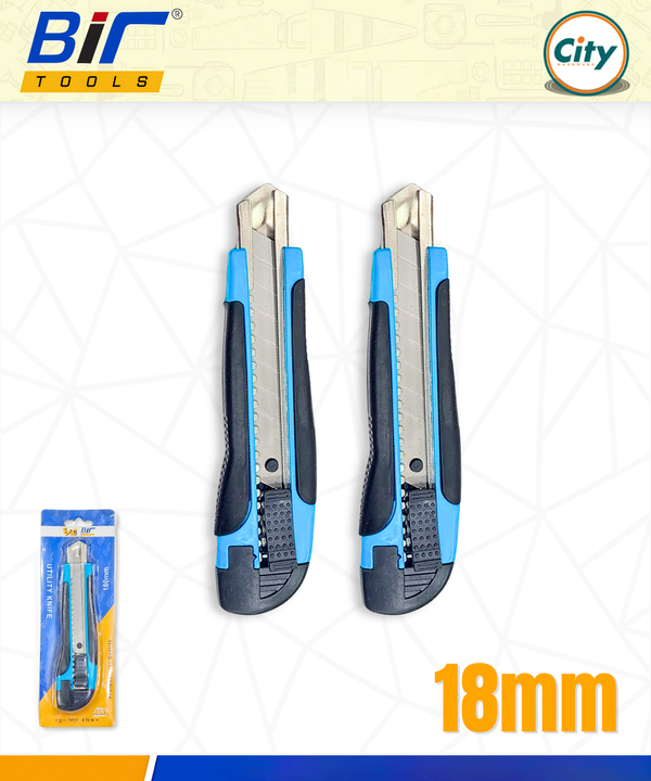 ২ পিস বড় আকারের হেভি অ্যান্টি কাটার রাবারের গ্রিপ হ্যান্ডেল সহ ২টি অতিরিক্ত ব্লেড সহ