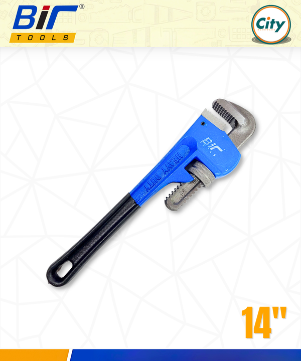 ১৪ ইঞ্চি পাইপ রেঞ্চ হেভি ডিউটি অ্যাডজাস্টেবল স্প্যানার সফট রাবারের গ্রিপসহ পাইপ রেঞ্চ