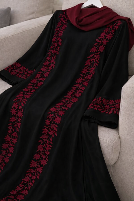 ZINIA ABAYA BLACK
