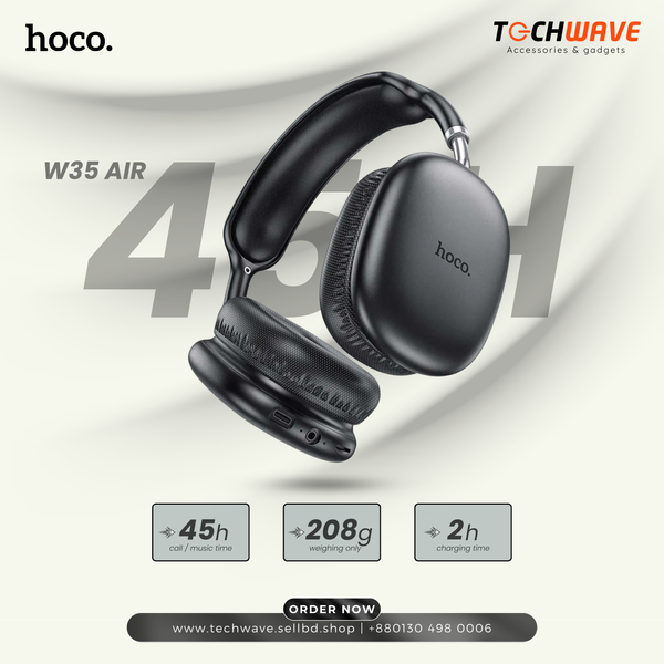 Hoco W35 Air 45h Wireless Headphone