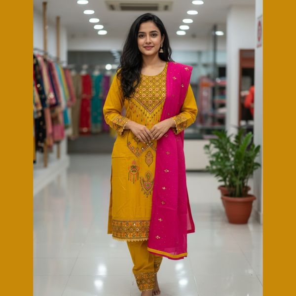 Pakistani Inspired Readymade Sequence 3Piece Set