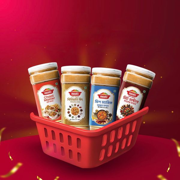 Test Combo (মাছ, মাংস, বিরিয়ানি ও চাট মশলা)