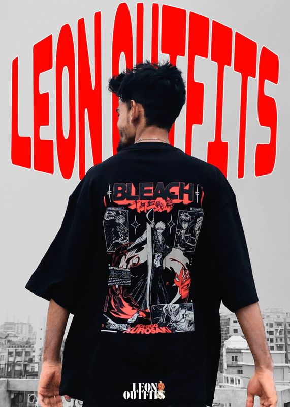 [ PREMIUM EDITON ] Men’s Oversized Heavyweight Drop Shoulder T-Shirt in Black.