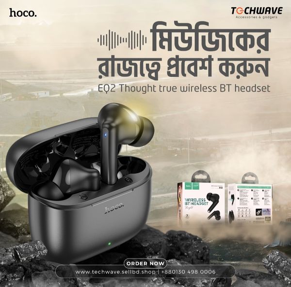 Hoco EQ2 True Wireless Bluetooth Earbuds