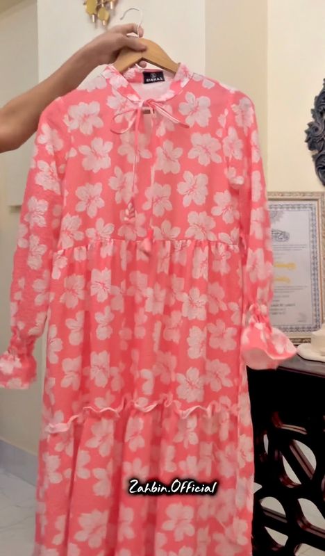 Peach Pink Long gown