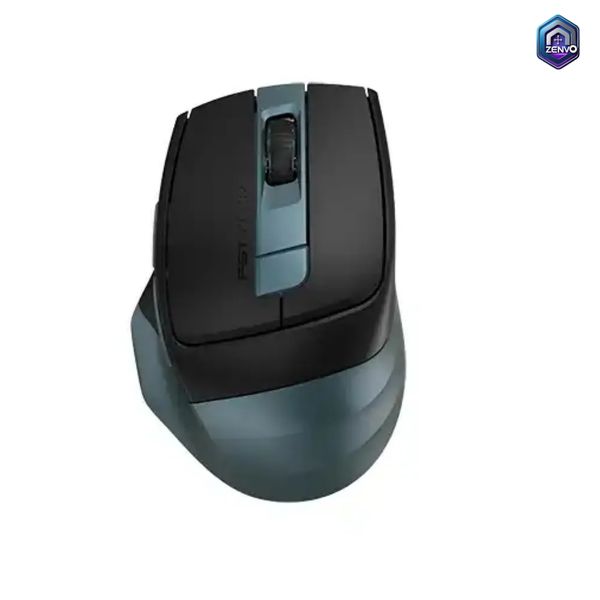 A4TECH FB35CS Fstyler Dual Mode Silent Click Rechargeable Bluetooth Wireless Mouse – Blue Color