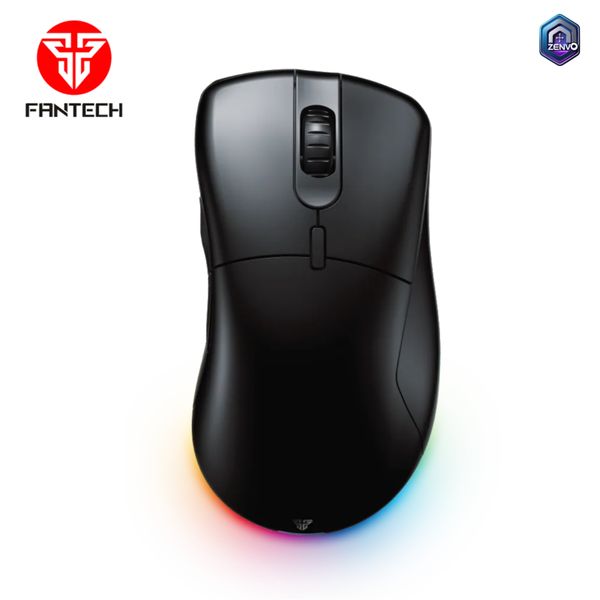 Fantech Helios Go XD5 USB Type-C Wireless RGB Gaming Mouse – Black Color