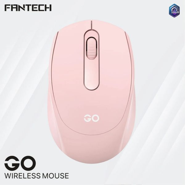 Fantech W603 Go Wireless Mouse – Pink Color
