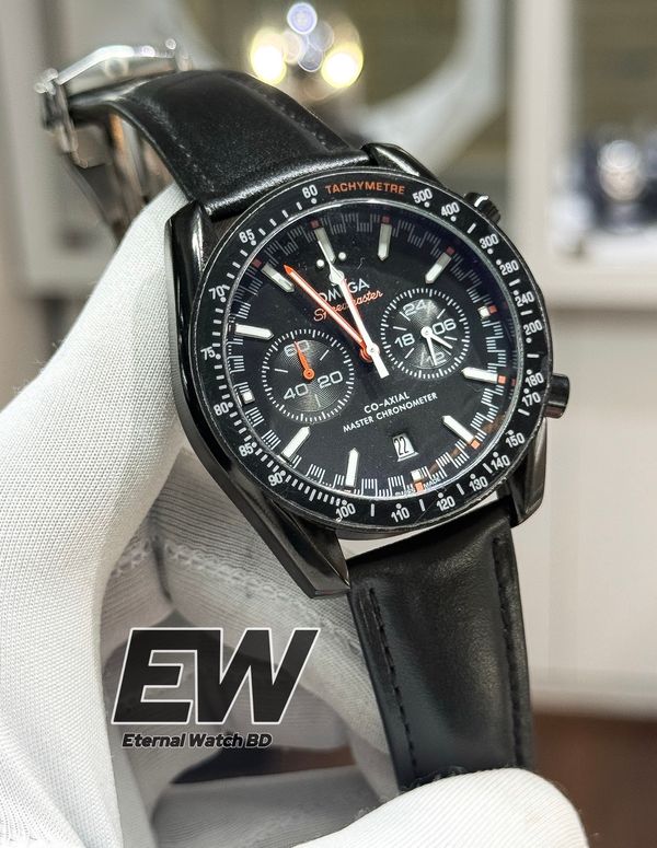 OMEGA SPEED MASTER FULL BLACK /BELT