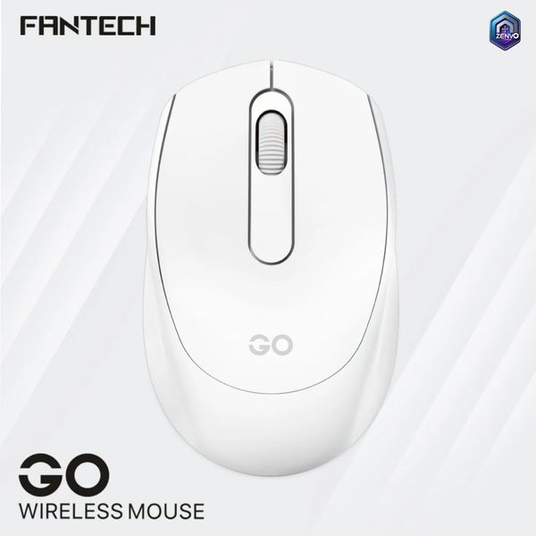 Fantech W603 Go Wireless Mouse – White Color