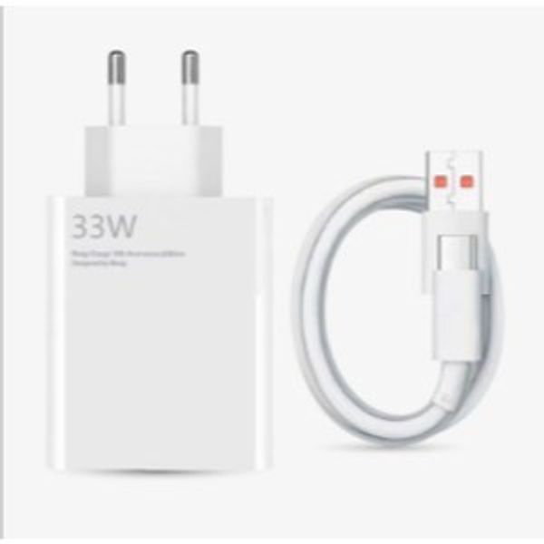 Xiaomi 33w Power Adapter Suit With Type-C Cable