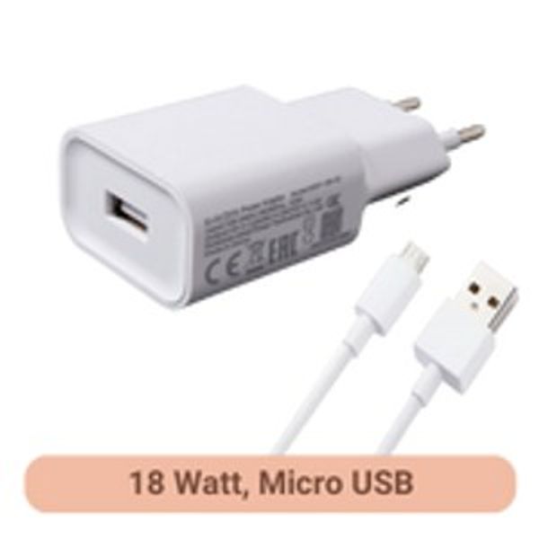 MI_18W Fast Charger QC 3.0 Charge Adapter Micro Usb Cable
