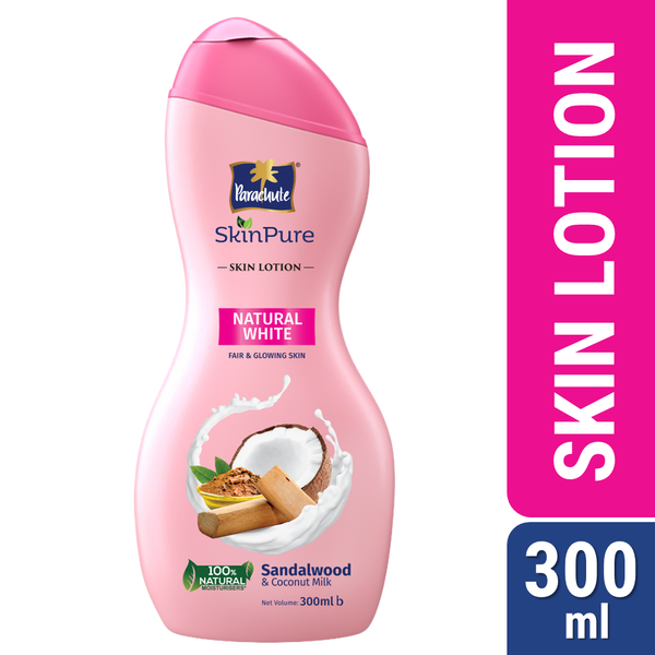Parachute SkinPure Skin Lotion Natural White 300ml (MRP: 320tk)