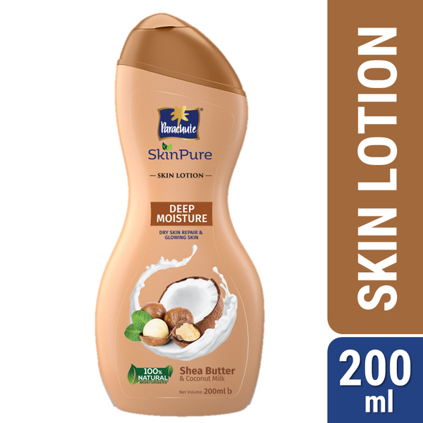 Parachute SkinPure Skin Lotion Deep Moisture 200ml (MRP: 240tk)