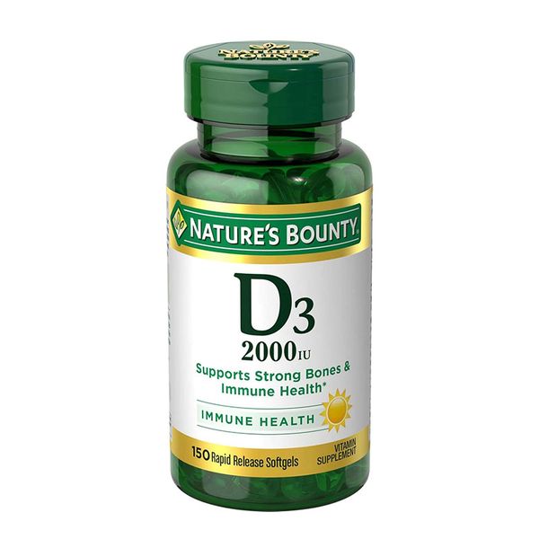 Nature’s Bounty Vitamin D3 50mcg 2000 IU