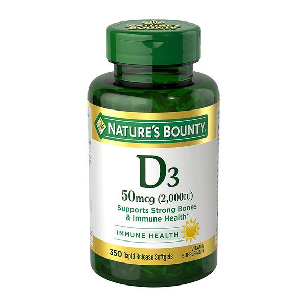 Nature’s Bounty Vitamin D3 50mcg 2000 IU