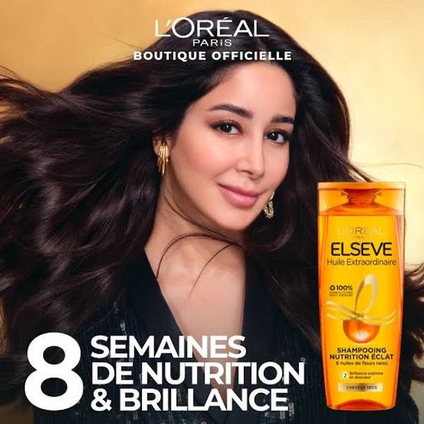 L'Oréal Paris Elsève Huile Extraordinaire Nourishing Shampoo for Dry Hair 300 ml - Image 3