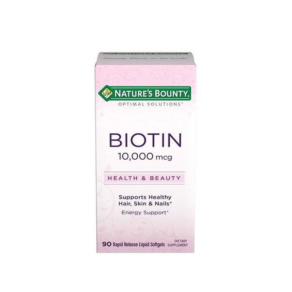 Nature’s Bounty Biotin 10000 mcg, Hair Skin and Nails