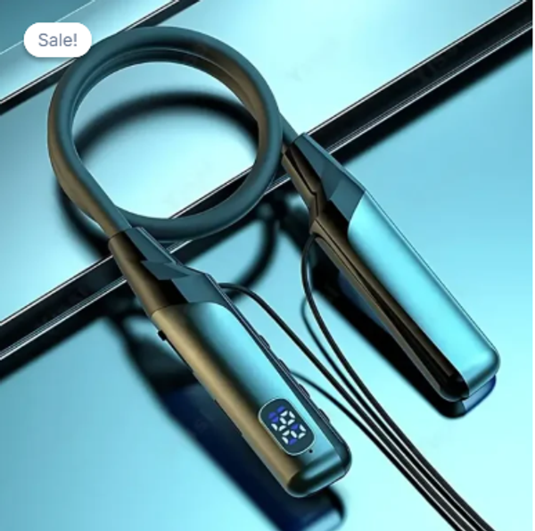 Regrsi RE-NY060 Neckband 200 – Heavy Backup with Digital Display 🔋🎧
