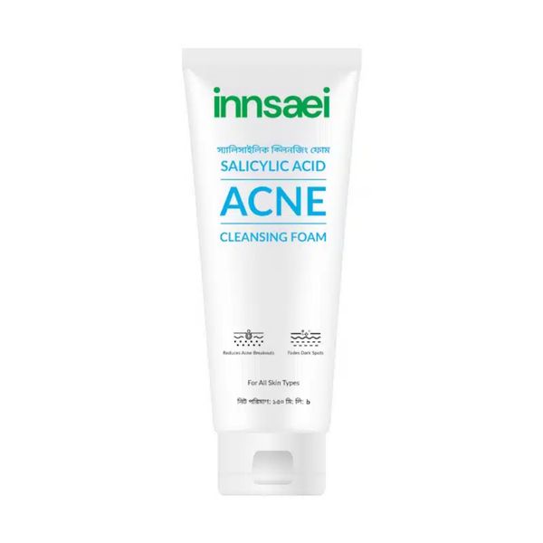 Innsaei Salicylic Acid Acne Solution Cleansing Foam – 150ml - 080167