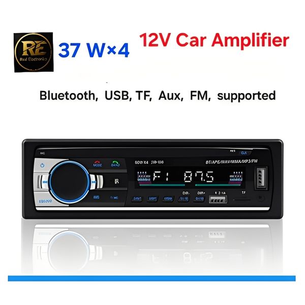 12V MP3 Player Car Amplifier 37W+37W+37W+37W