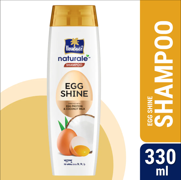 Parachute Naturale Shampoo Egg Shine 330ml (MRP: 370tk)