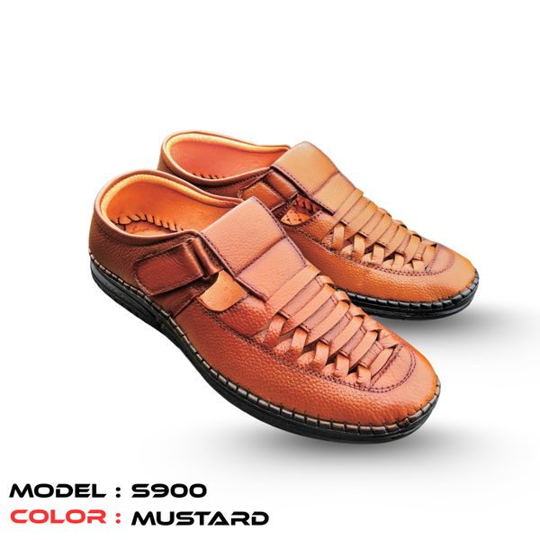 S900 Murtard Leather Shoes
