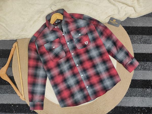 Premium flanel check shirt 210