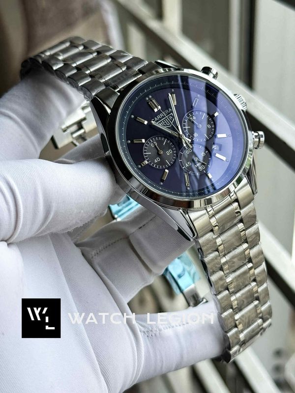 TAG CHAIN 3 CHRONO BLUE DIAL