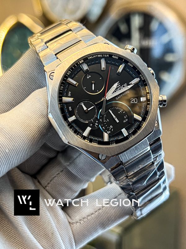 EDIFICE CH AAA EQB1100 SILVER