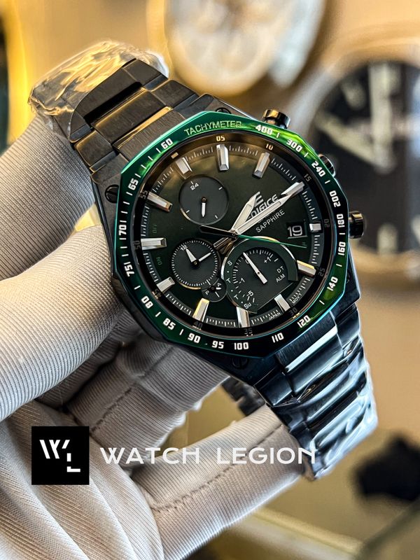 EDIFICE CH AAA EQB1100 GREEN