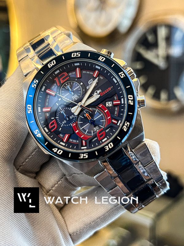 EDIFICE CH AAA TORRO ROSSO BLUE TT