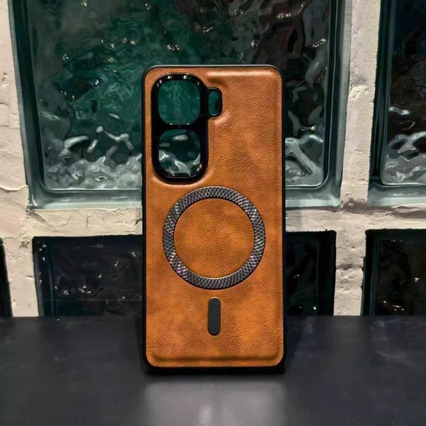 iQOO Neo10 Premium Leather Cover with Metal Camara bump