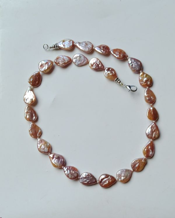 Coin Pearl Necklace