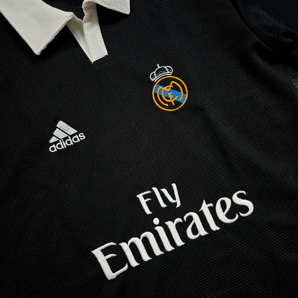 RM (Black)- Premium China Rib Embroidery Old Money Polo - Image 2