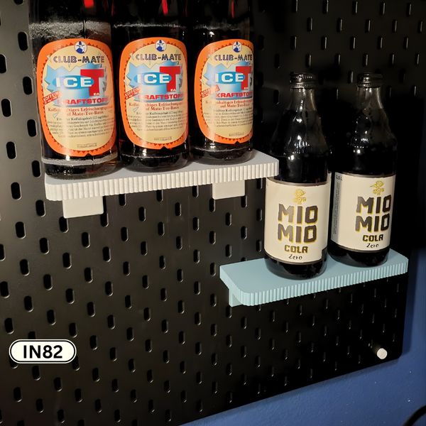 Pegboard Minimal Shelf – Compact Wall Organizer | IndecorBD