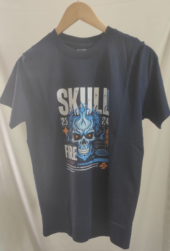 Deep naviblue(Skull)
