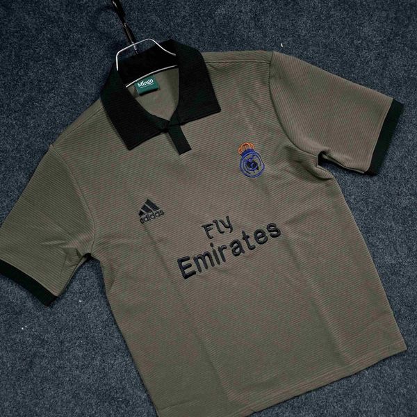 RM(Brown)- Premium China Rib Embroidery Old Money Polo
