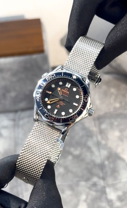 Omega 007 Silver Two tone