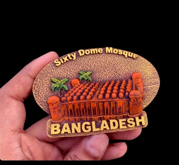 Sixty Dome Mosque Fridge Magnet