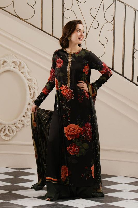 Rang-e-Saj – Digital Print Readymade Three Piece