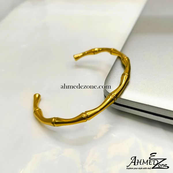 Prime Curve Cuff Bracelet (Golden Edition)