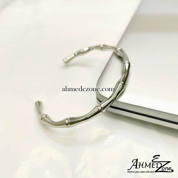 Prime Curve Cuff Bracelet (Silver Edition)
