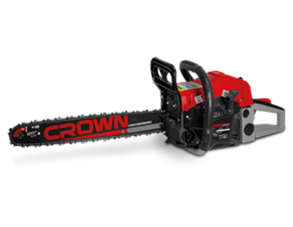 CROWN 20" Professional Gasoline Chain Saw, 2300W, 54.6cc, 20inch; CT20102 - 20