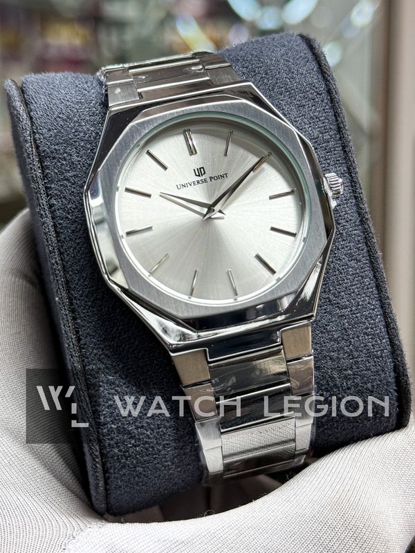 UNIVERSE POINT OCTAGONAL CASE WHITE DIAL | UP3949-2496