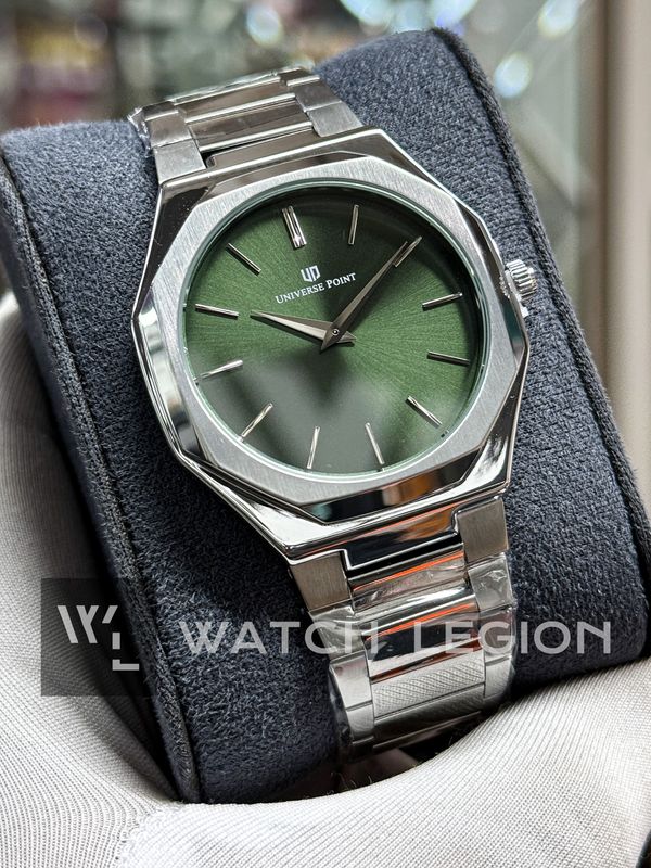 UNIVERSE POINT OCTAGONAL CASE GREEN DIAL | UP3949-2496