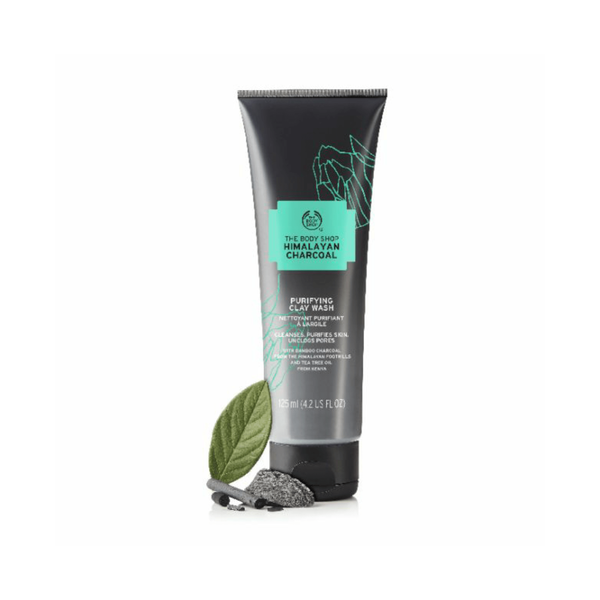 The Body Shop – Himalayan Charcoal Purifying Clay Wash