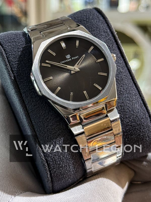 UNIVERSE POINT SLIM OCTAGONAL GRADIANT BLACK DIAL | UP3949-088B